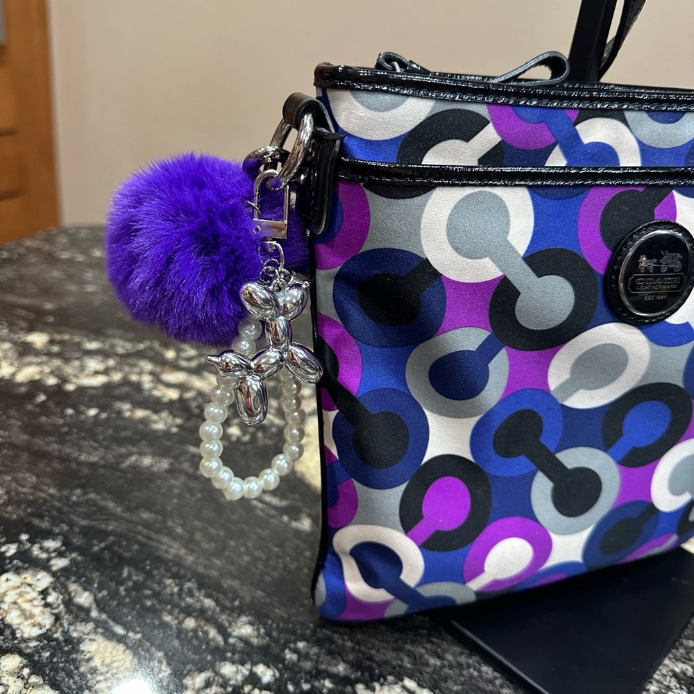 Coach Signature Pattern Crossbody - Picture 5 of 14